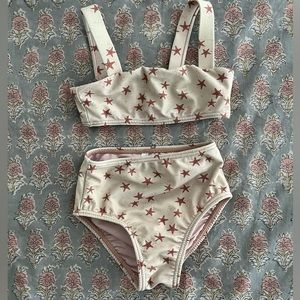 Rylee + Cru baby swimsuit bikini starfish 2-3